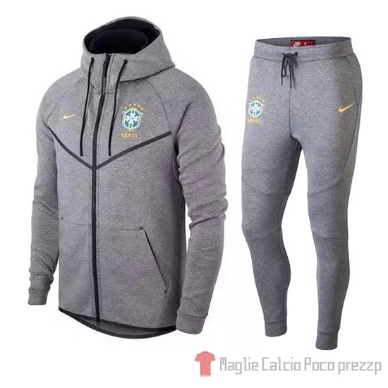 Tuta da Track Brasile 2018 Grigio - Clicca l'immagine per chiudere